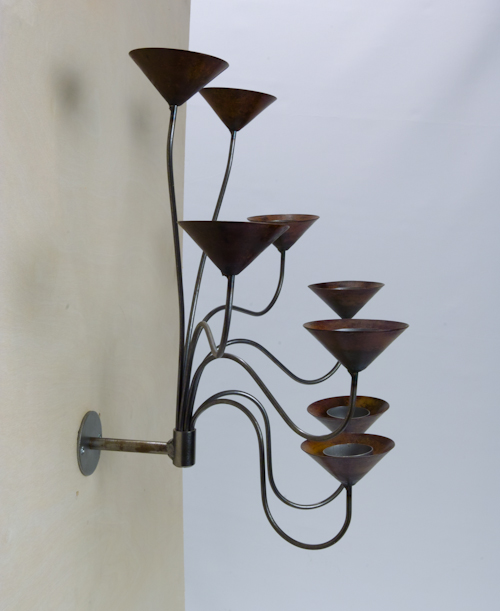 Contemporary Tea Light Candle Holder Sconce
